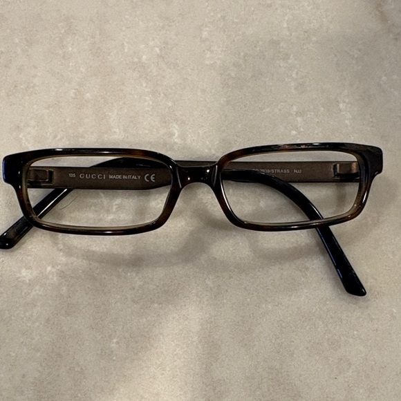 Gucci Other - Gucci Tortoiseshell Rectangular Eyewear